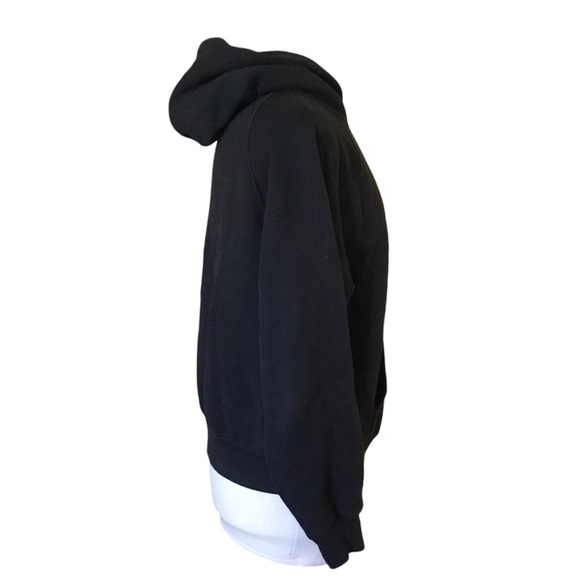ESSENTIALS Fear of God Black Hooded Sweatshirt - Picture 2 of 11